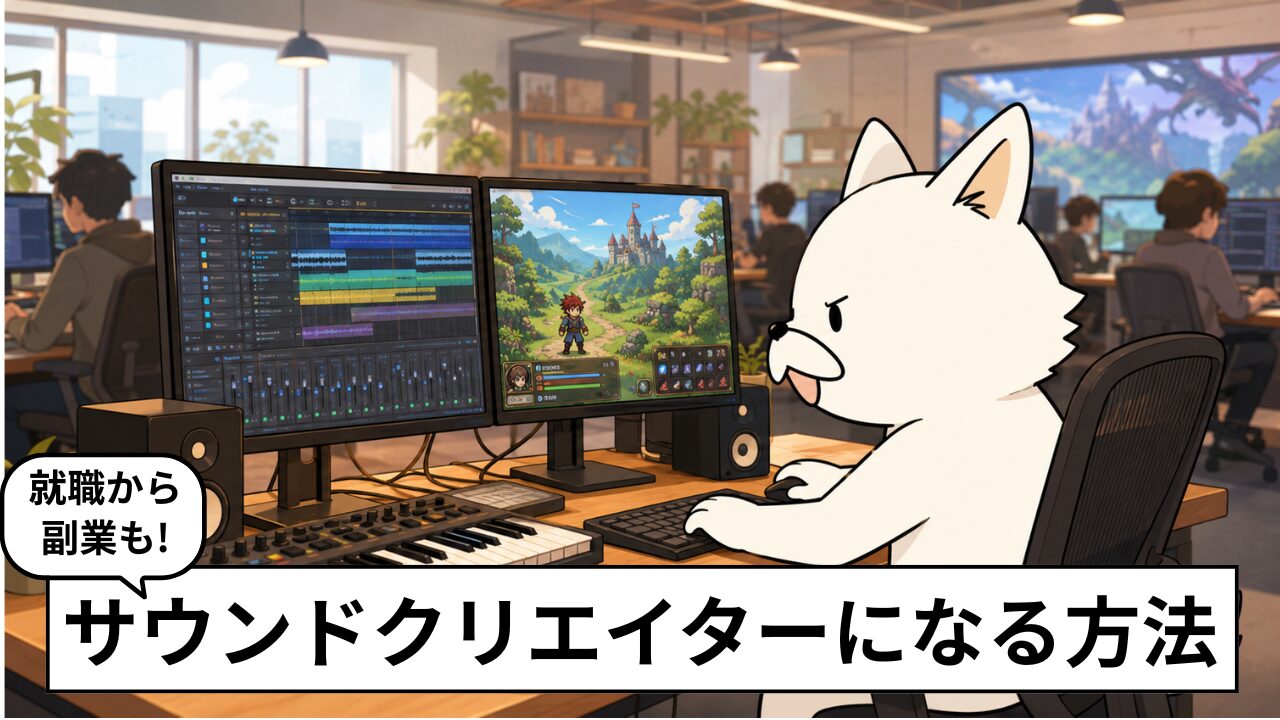 サウンドクリエイターになるには?仕事内容・年収・必要なスキルを解説【経験者の口コミあり】