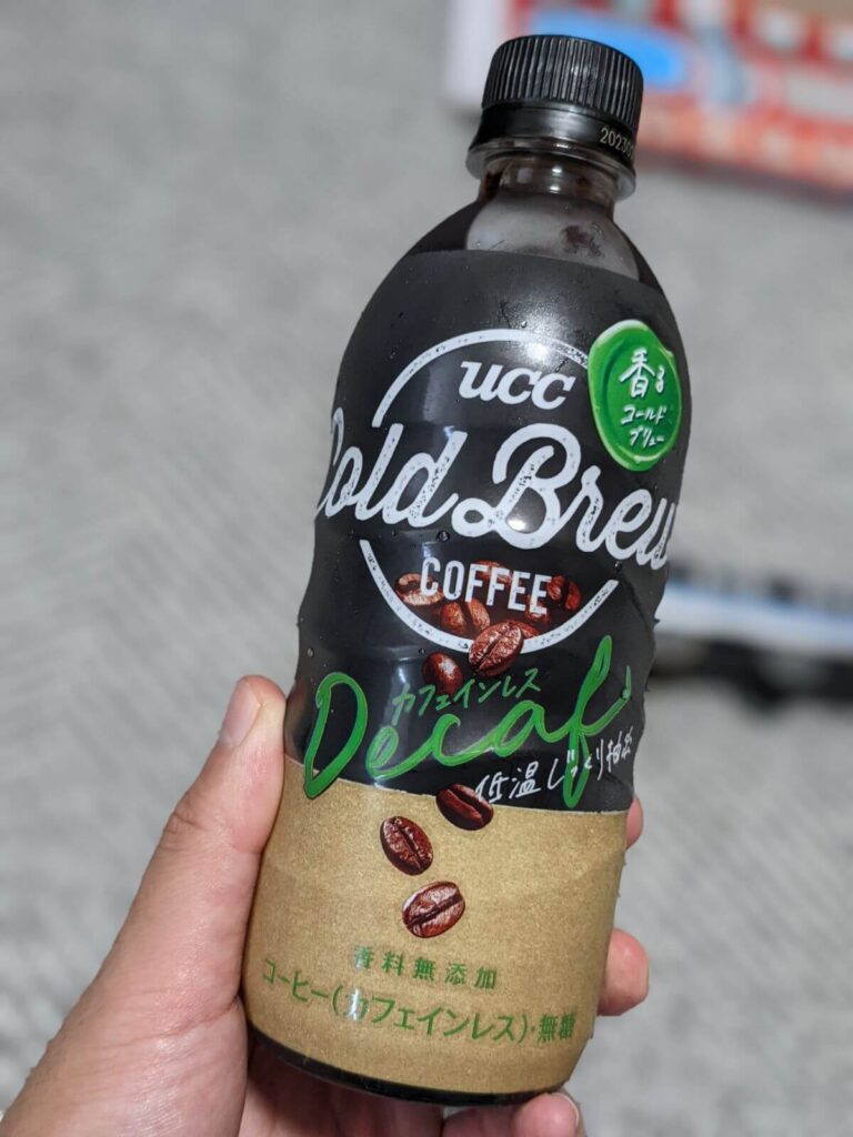UCC COLD BREW DECAFEのパッケージ
