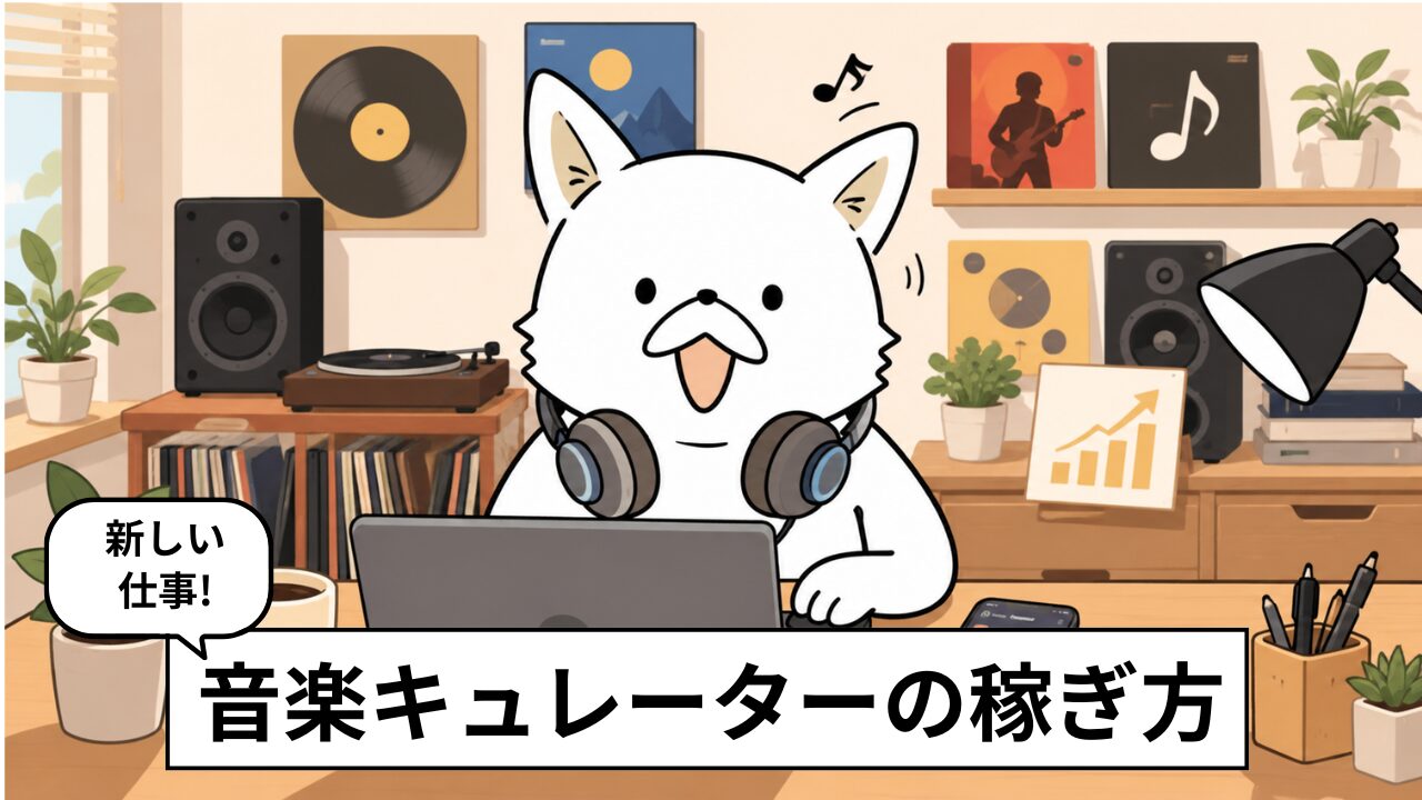 音楽キュレーターとは?Spotifyプレイリストで稼ぐ方法