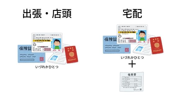 楽器の買取屋さんの買取に必要な身分証明書一覧