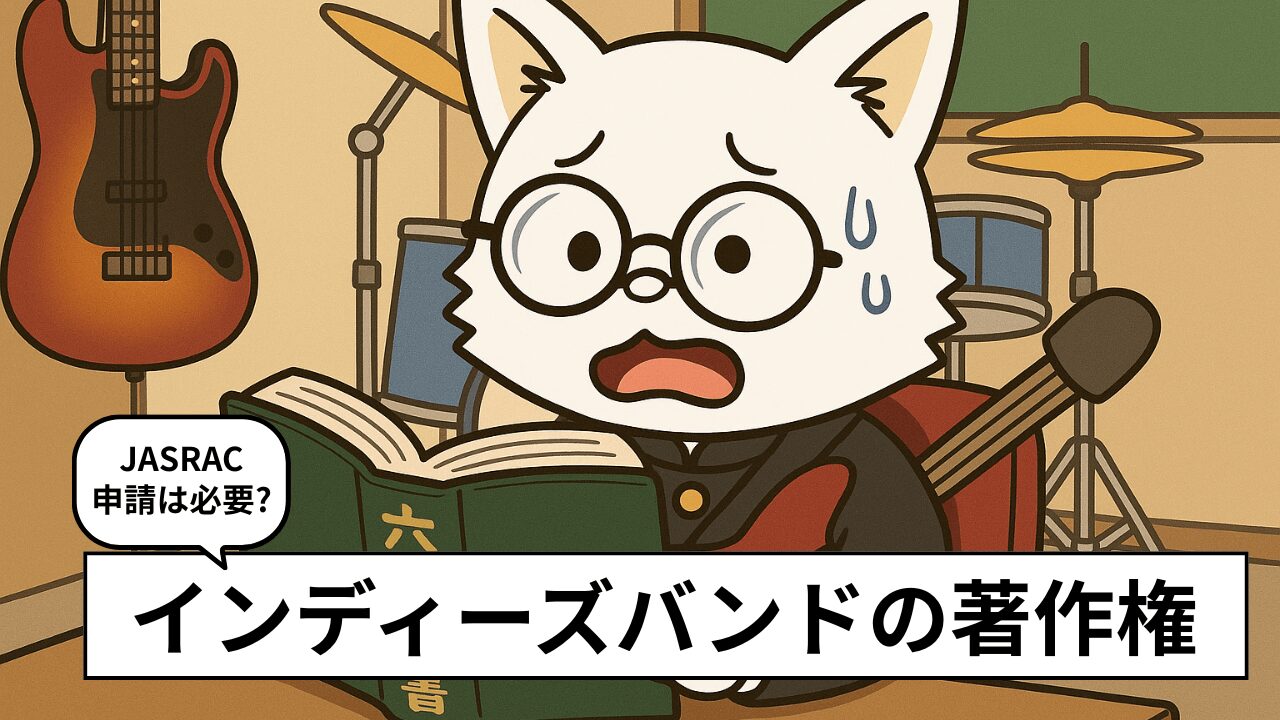 オリジナル曲の著作権を登録・管理する3つの方法【JASRACは必須?】