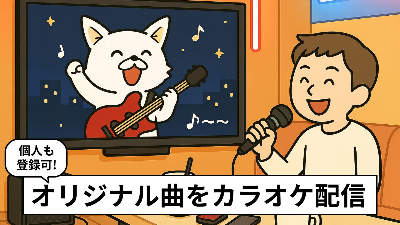カラオケに自分の曲を配信する方法6選｜費用や印税の仕組みも解説