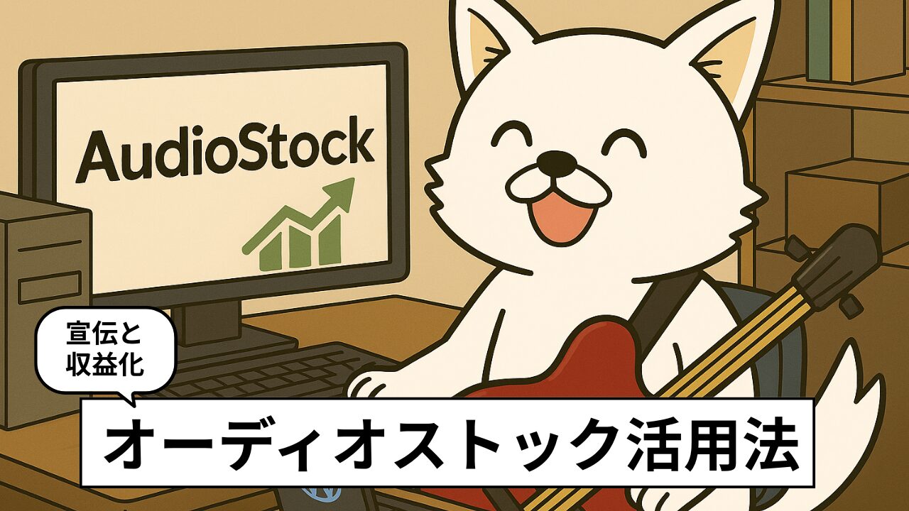 【評判口コミ】オーディオストックは売れない?ぼくはスグ売れた!