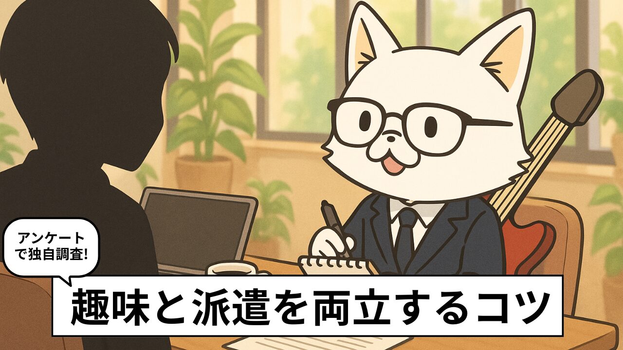趣味と派遣を両立したい人におすすめの職種&派遣会社ランキング【独自調査】