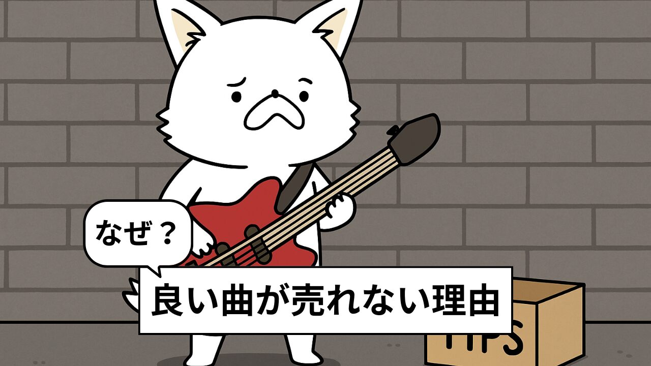 いい曲なのに売れない理由とは?信頼を育てる音楽活動が必要