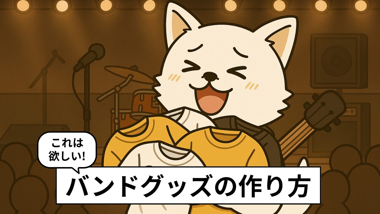 物販・バンドグッズの作り方完全ガイド｜おすすめ業者と売れ筋アイテムを紹介！