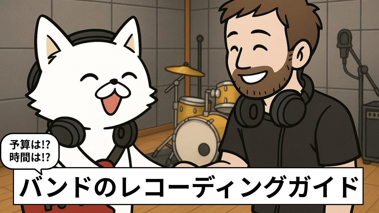 インディーズバンドのレコーディングガイド!準備・当日の流れ・スタジオ選びまで完全解説