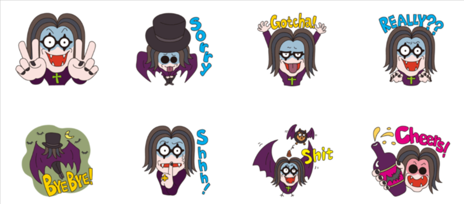 オジー・オズボーンのLINEスタンプ