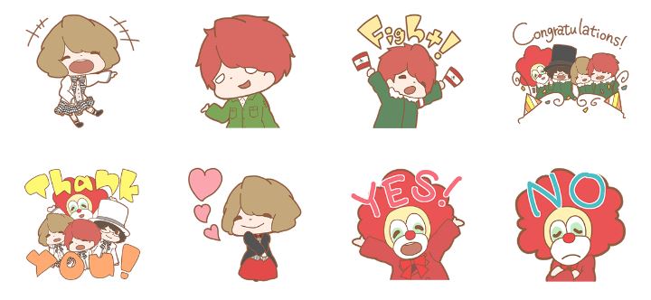 世界の終わりのLINEスタンプ