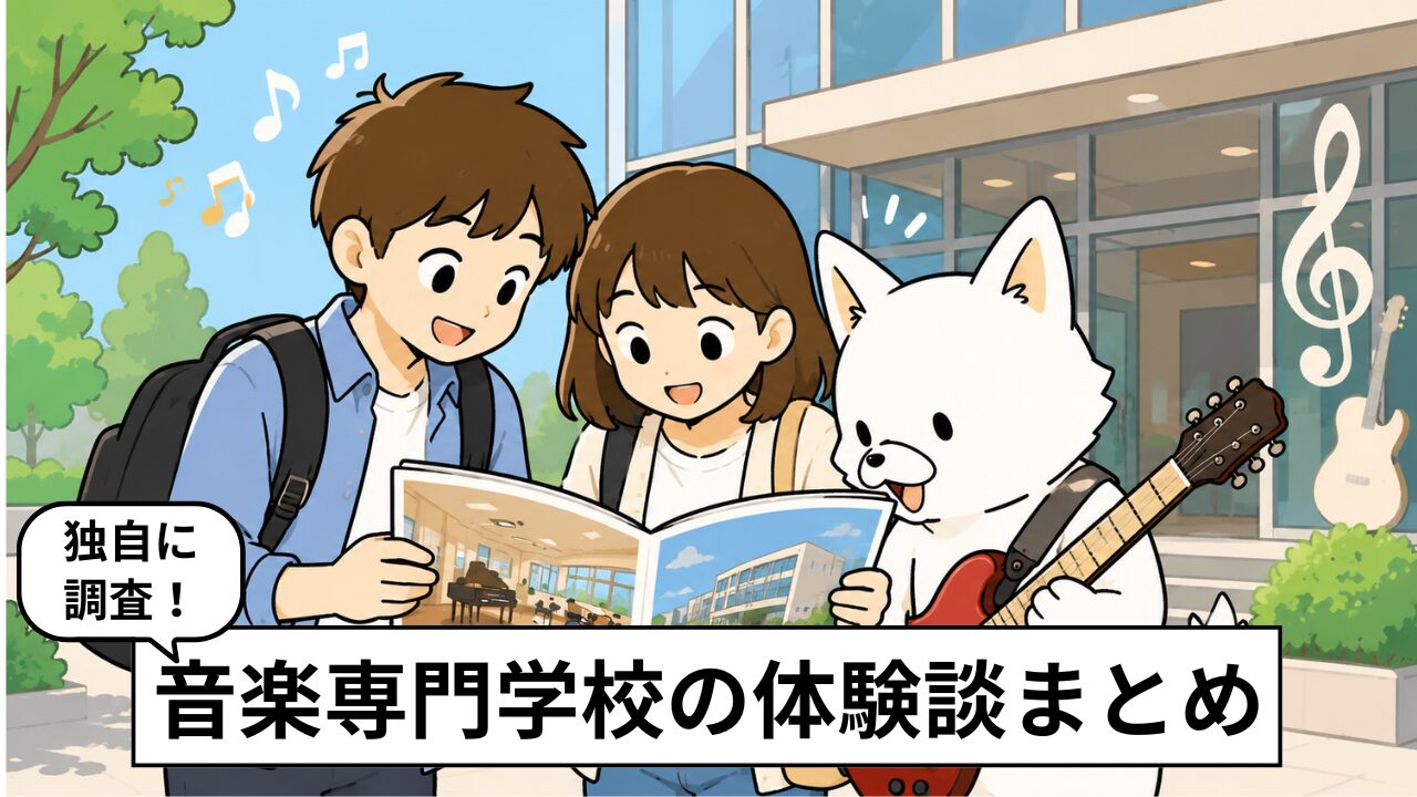 口コミが少ない音楽専門学校まとめ|卒業生アンケートでリアルな評判を紹介